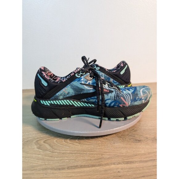 Brooks Adrenaline GTS 22 Womens Size 6 B Tropicla Flamingo Yucca 1203531B095 - Picture 8 of 11